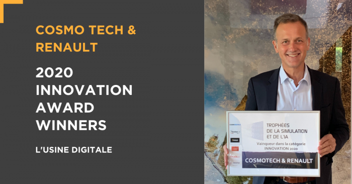 Groupe Renault & Cosmo Tech: <br/>Winners of the Simulation & AI Innovation Award